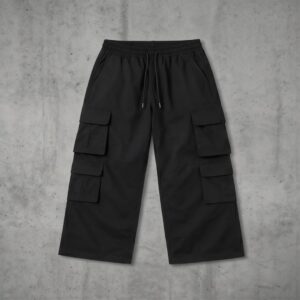 Utility Wide-Leg Cargo Pants